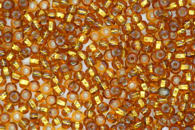 (image for) Czech Seed 11/0 SLS Lined Amber 100g