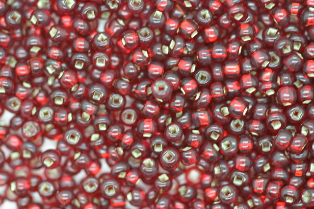 (image for) Czech Seed 11/0 SLS Lined Garnet 100g