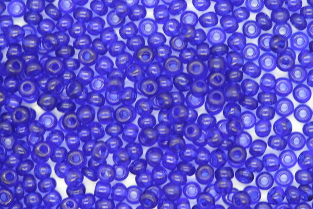 (image for) Czech Seed 11/0 R Tr Dark Blue 500g