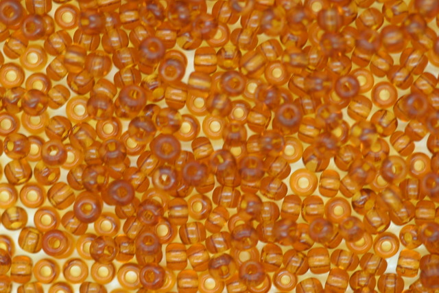 (image for) Czech Seed 11/0 R Tr Amber 100g