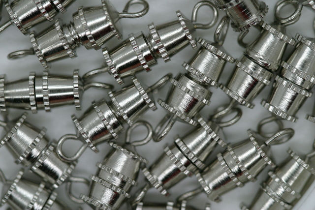 (image for) 5/8\" Cone Clasp Nickel
