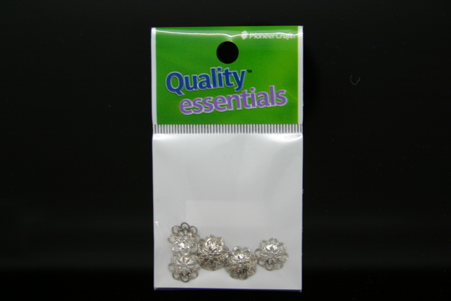 (image for) Bead Cap 13mm Silver