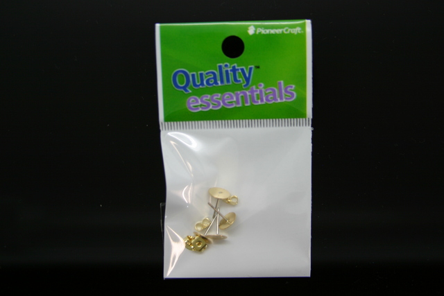 (image for) Ear Post/Stud 8mm 100p