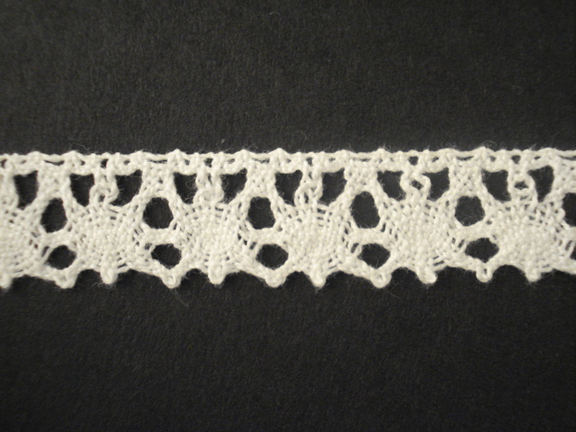 (image for) Lace Elastic 524636 WHITE price per mt