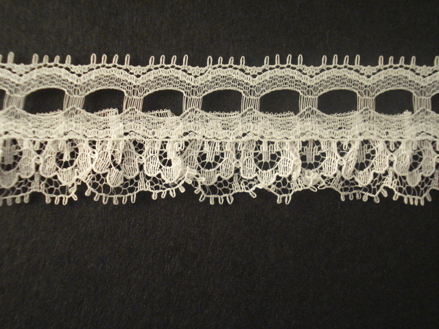 (image for) 2.5cm Single Eyelet White price per mt