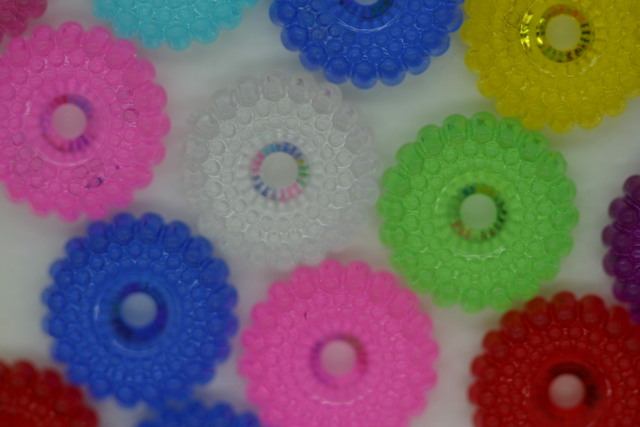 (image for) Corrugated Disc Transparent Multi 250g