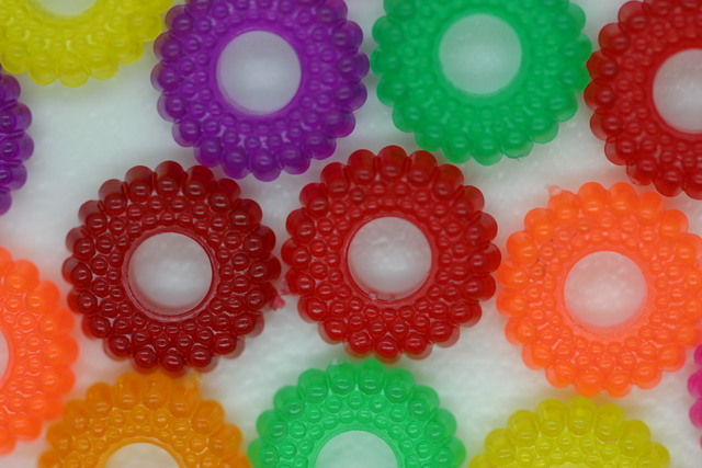 (image for) Corrugated Ring Transparent Multi 250g