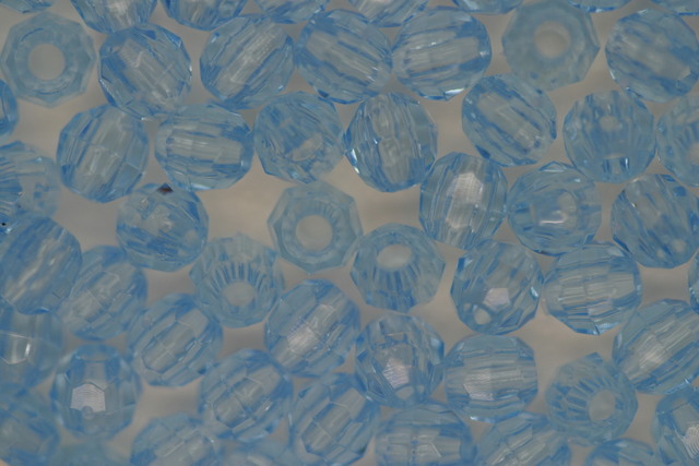 (image for) 4mm Facet Tr Lt Sapphire 100g