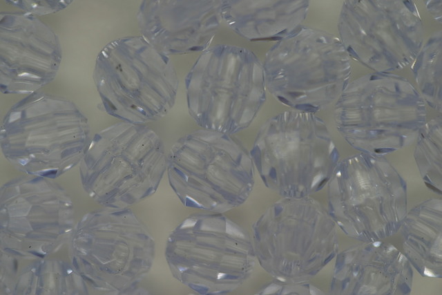 (image for) 6mm Facet Tr Blue Ice 250g