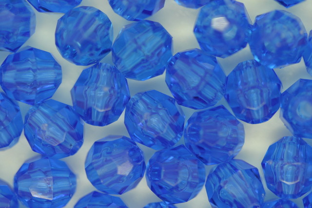 (image for) 6mm Facet Tr Dark Sapphire 250g
