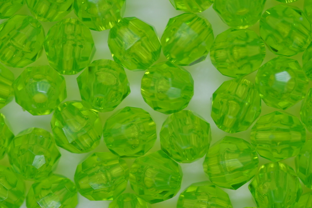 (image for) 6mm Facet Tr Dark Avocado 250g