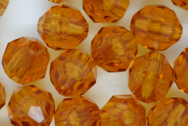 (image for) 8mm Facet Tr Dark Topaz 250g