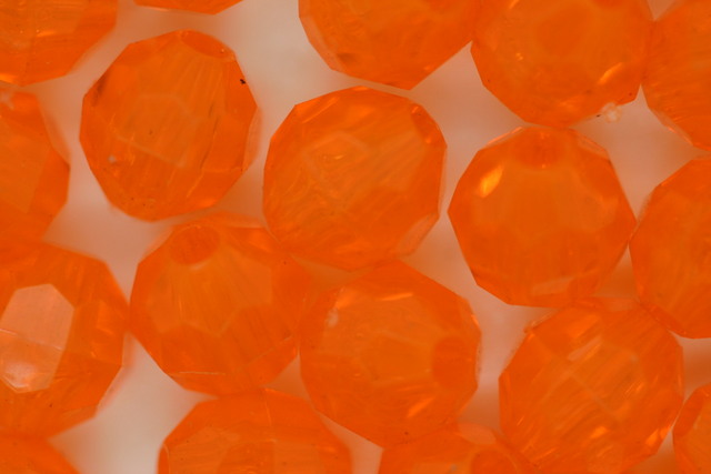 (image for) 8mm Facet Tr Orange 250g