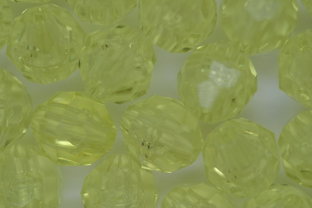 (image for) 8mm Facet Tr Yellow 250g