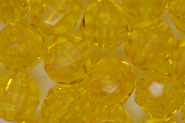 (image for) 10mm Facet Tr Acid Yellow 250g