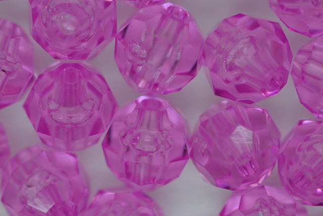 (image for) 10mm Facet Tr Light Amethyst 250g