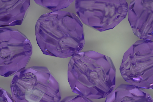 (image for) 12mm Facet Amethyst 250g