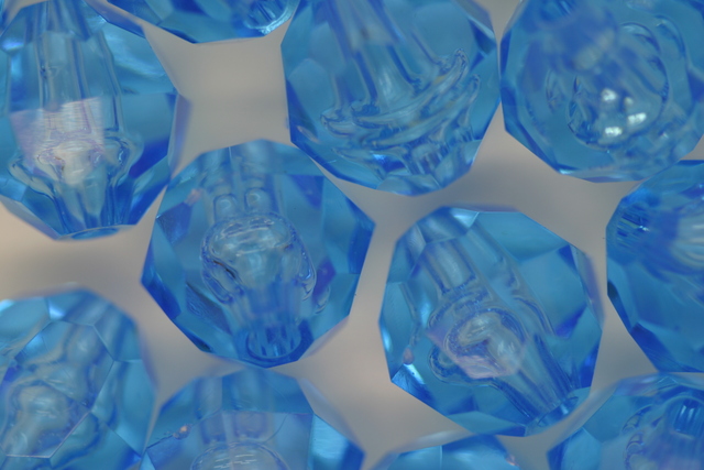 (image for) 12mm Facet Lt Sapphire 250g