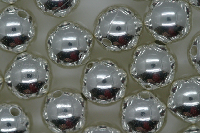 (image for) 9mm Round Met Silver 50g