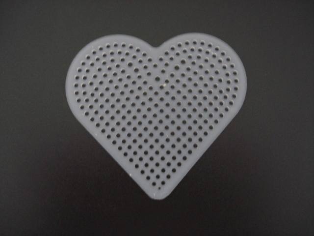 (image for) Plastic Mesh Heart 20p