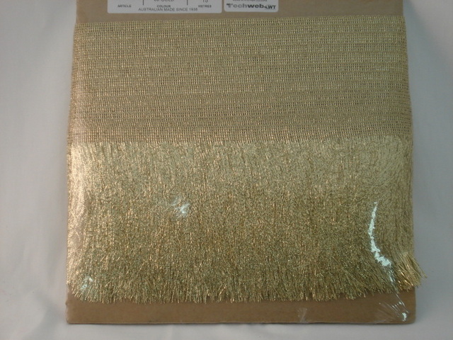 (image for) 150mm Metallic Gold Fringe