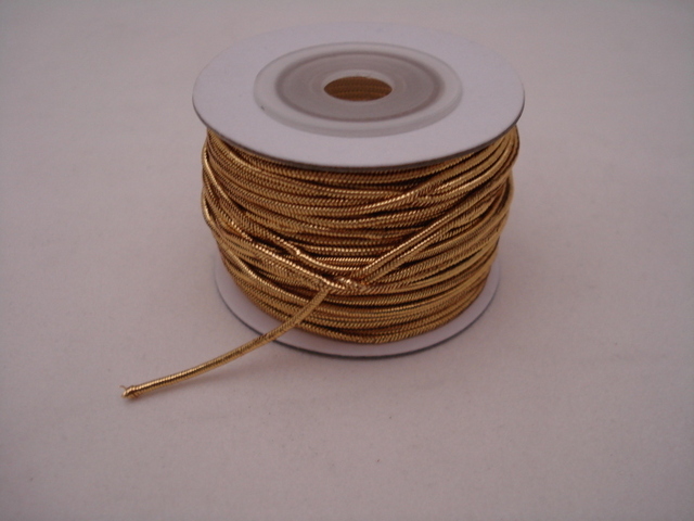 (image for) Metallic Elastic Cord 25y Spool