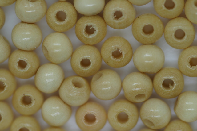 (image for) 6mm W-Beads Natural