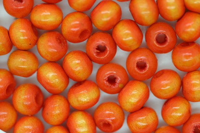 (image for) 6mm W-Beads Orange