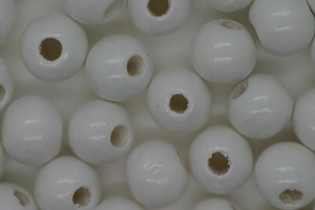 (image for) 8mm W-Beads White