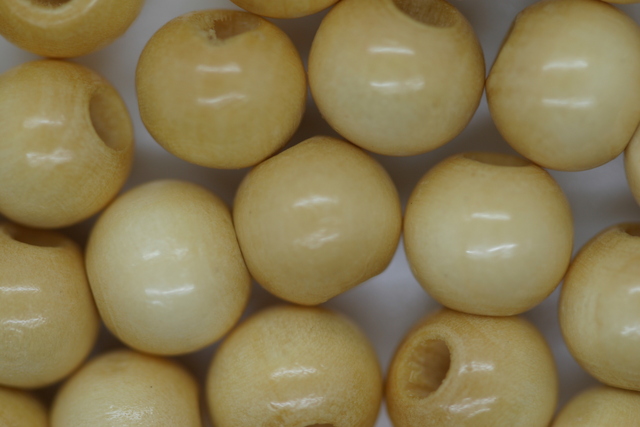 (image for) 10mm W-Beads Natural